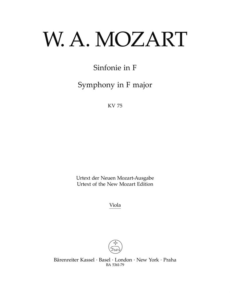 Symphony F Major No. 42